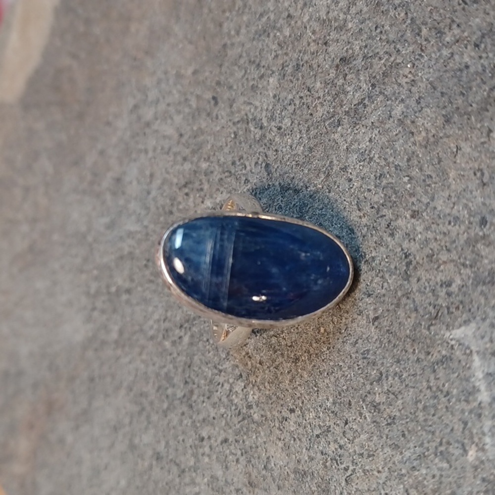 Sterling  Silver Kyanite ring